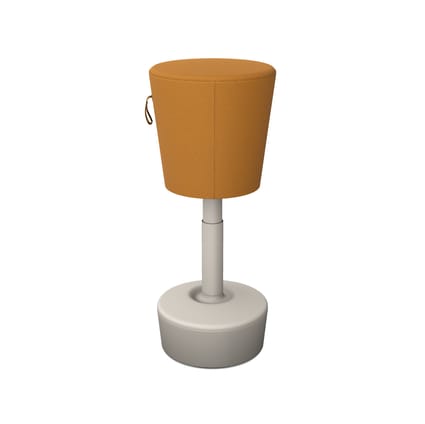Mickey Pouffe Movement Stool with Plastic Base 1 Mickey Pouffe Movement Stool with Plastic Base