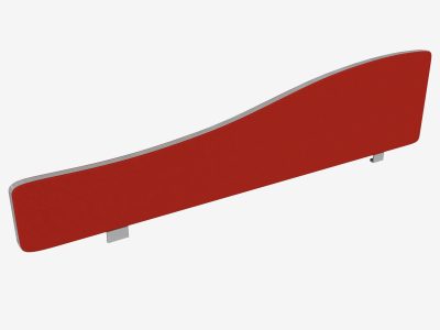 Flite Desk Mounted Wave Top Screen