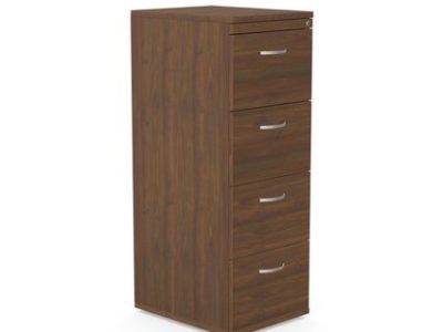 Fermo Executive Wooden 4 Drawer Filing Cabinet