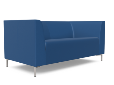 Kleiber Sigma Modular Soft Seating 2 Seater with Armrests