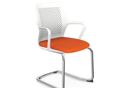 Gemina 100 with Chrome Base Meeting Room Chair