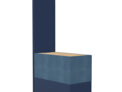 Kleiber Planet 400 H1512 Modular Soft Seating Storage Unit