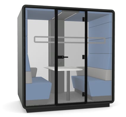 Mikomax Hush Meet Acoustic Closed Meeting Pod 1 Mikomax Hush Meet Acoustic Closed Meeting Pod