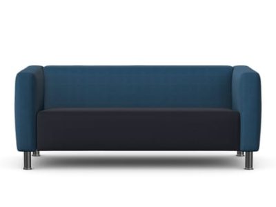 BARRA - Three Seat Sofa with Metal Legs