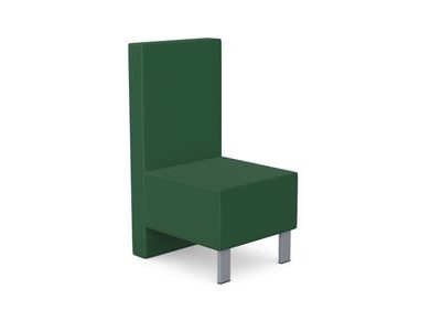 Kleiber Snake Modular Seating Square Seater with Backrest