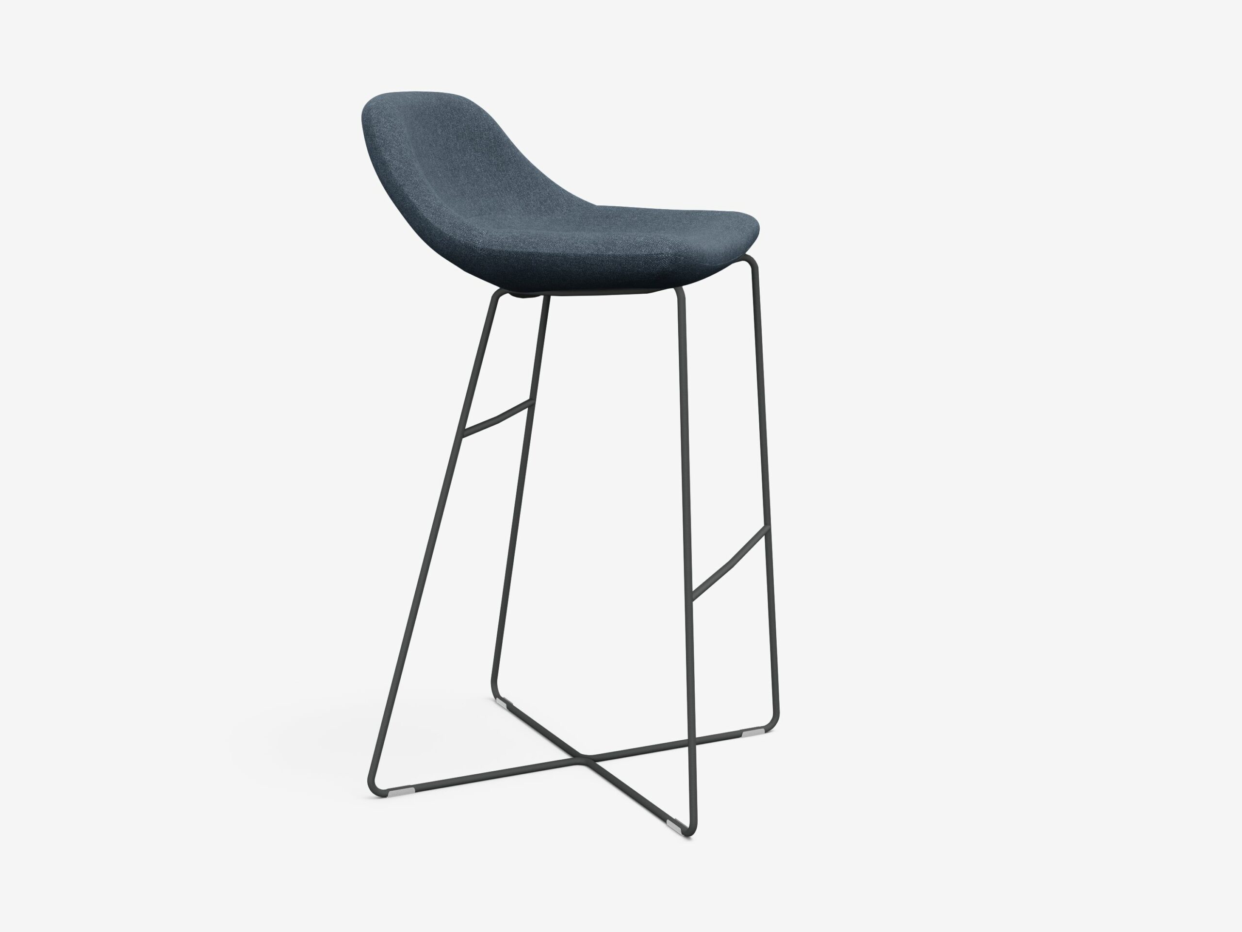 Noti Mishell Tall Stool with Cross Base 1 Noti Mishell Tall Stool with Cross Base