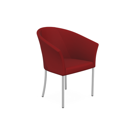 You 4-Legged Armchair with Armrests 1 You 4-Legged Armchair with Armrests