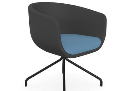 Nu Swivel 4-Legged Armchair - Model 20HS