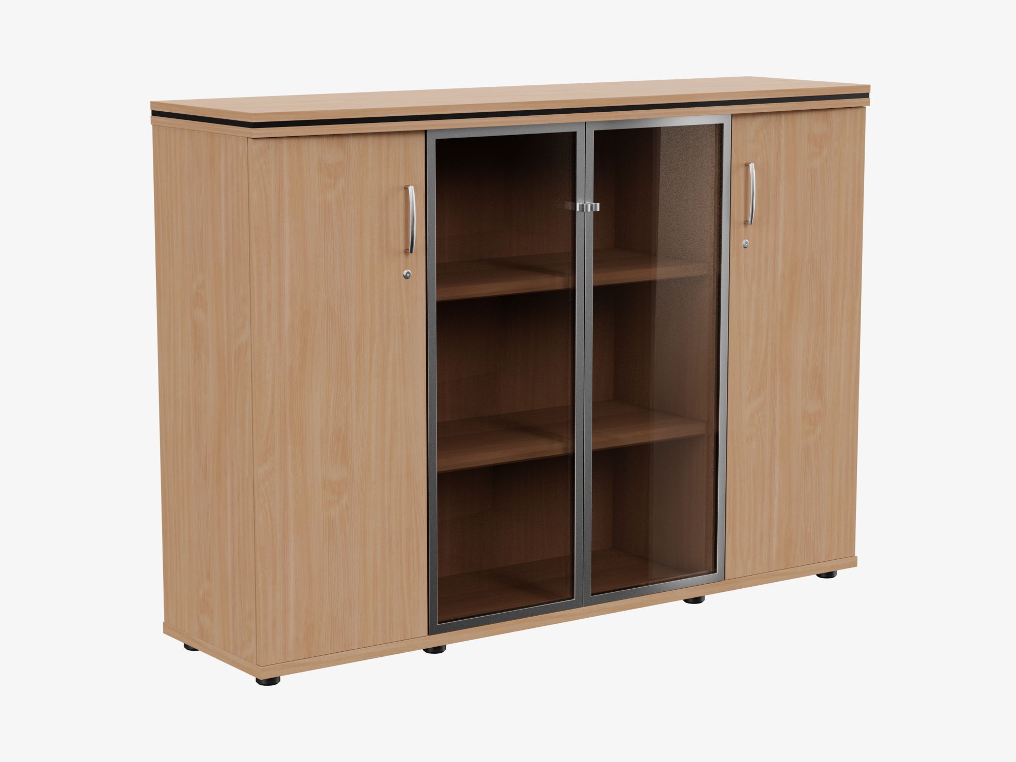 Oskar Executive Wooden Cabinet KA-5 1 Oskar Executive Wooden Cabinet KA-5