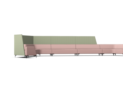 OBAN SCAPE Modular Soft Seating - Configuration 8