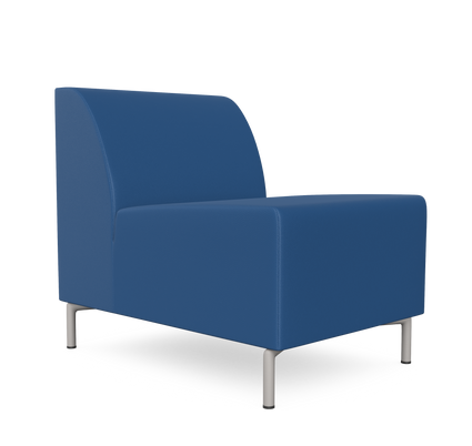 Kleiber Sigma Modular Soft Seating Single Seater without Armrests 1 Kleiber Sigma Modular Soft Seating Single Seater without Armrests