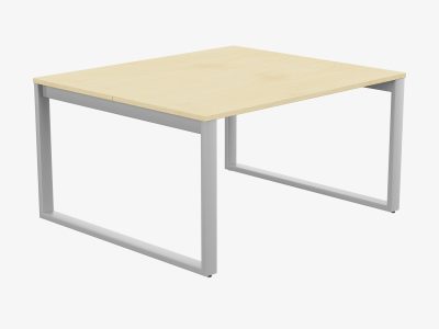 Switch 2 Person Bench Desk, Closed Leg