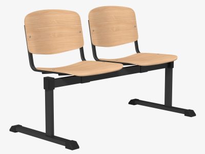 OI Series Beam Beam Seating in Beech Wood