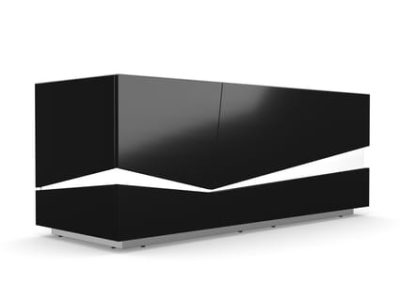 Illusion Premium Glossy Executive Reception Desk