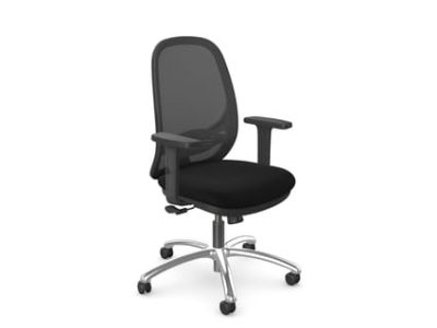 Andy Mesh Back Operator Chair Black