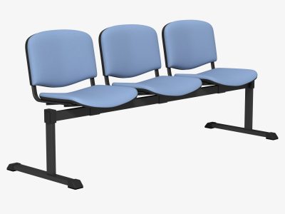OI Series Beam Seating with Upholstered Seat & Backrest