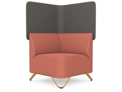 Profim SoftBox Corner Armchair with Wall - Model 1CW