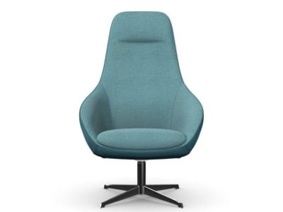 ARIA Lounge Chair with 4 Star Metal Base