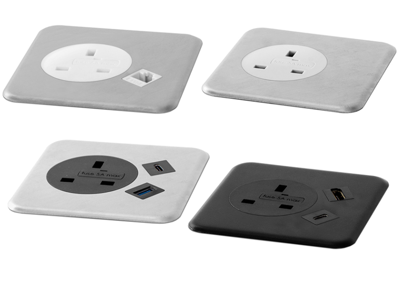 Desk Gear In Desk power modules ,multiple configurations USB/data/AV/AC options. 3 Desk Gear In Desk power modules ,multiple configurations USB/data/AV/AC options. - Image 3