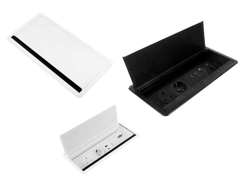 Desk Gear In Desk power modules ,multiple configurations USB/data/AV/AC options. 2 Desk Gear In Desk power modules ,multiple configurations USB/data/AV/AC options. - Image 2