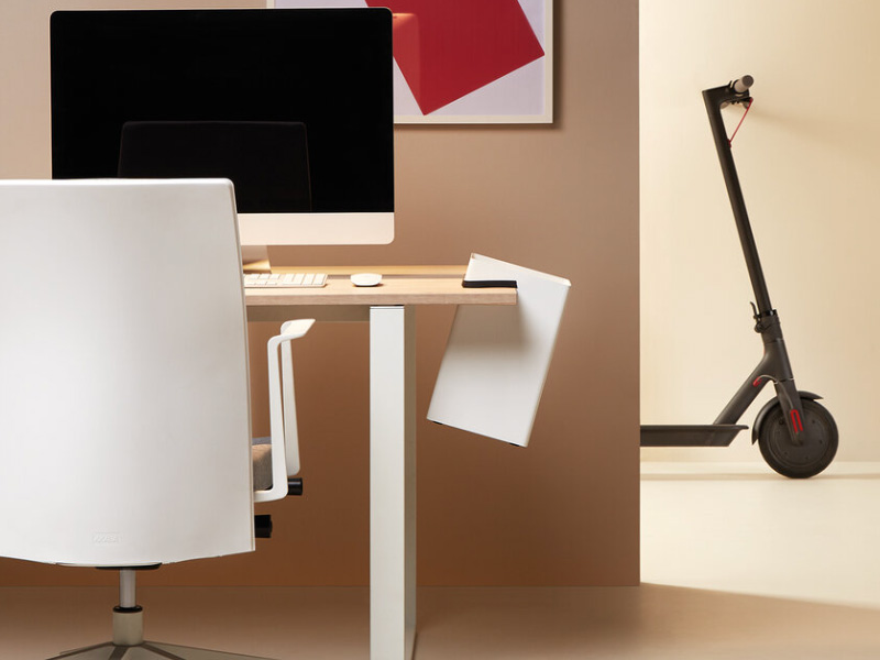 LUGANO Recycling Station, made from 1.2mm steel and can be table/desk mounted 5 LUGANO Recycling Station, made from 1.2mm steel and can be table/desk mounted - Image 5