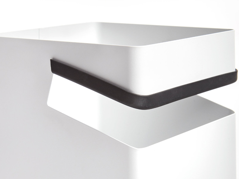 LUGANO Recycling Station, made from 1.2mm steel and can be table/desk mounted 2 LUGANO Recycling Station, made from 1.2mm steel and can be table/desk mounted - Image 2