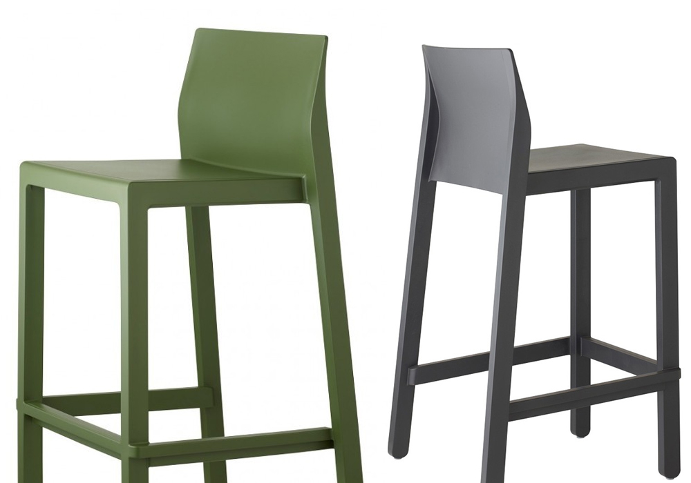 Kate 65 Barstool Out/Indoor Techno polymer 65cm (H) Stackable 2 Heights Colours 1 Kate 65 Barstool Out/Indoor Techno polymer 65cm (H) Stackable 2 Heights Colours