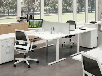 IDEA +TUBE Modular Bench Desk system,powder coated steel frame