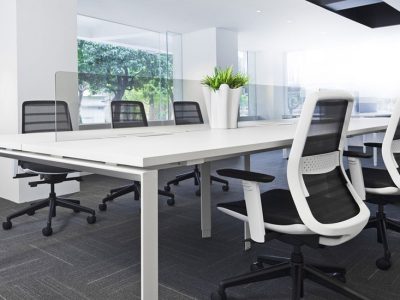 SYMBIAN Operator chair, adjustable arms & active backrest, tension adjustment.