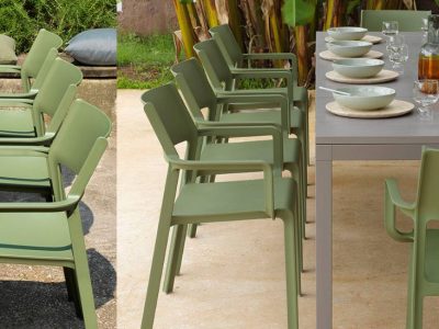 Trill Polypropylene Chair With/Without Arms, Non Slip Feet, Matt,  Recyclable.