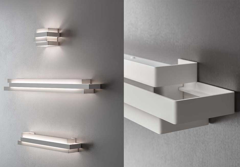 Escape Wall Lighting, Powder Coated Aluminium, 3 Sizes, Colour Options Available 4 Escape Wall Lighting, Powder Coated Aluminium, 3 Sizes, Colour Options Available - Image 4