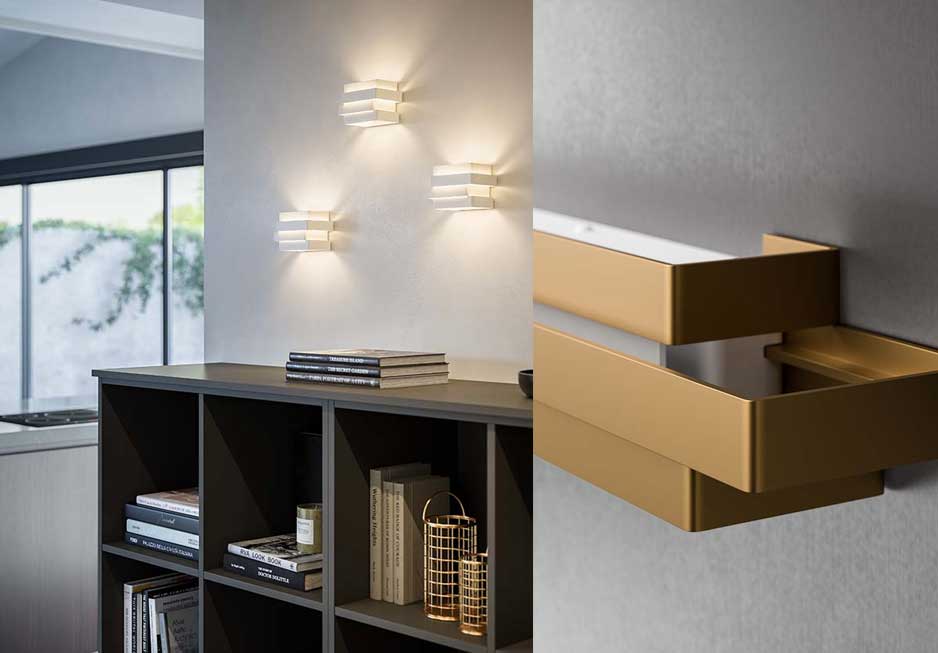 Escape Wall Lighting, Powder Coated Aluminium, 3 Sizes, Colour Options Available 1 Escape Wall Lighting, Powder Coated Aluminium, 3 Sizes, Colour Options Available