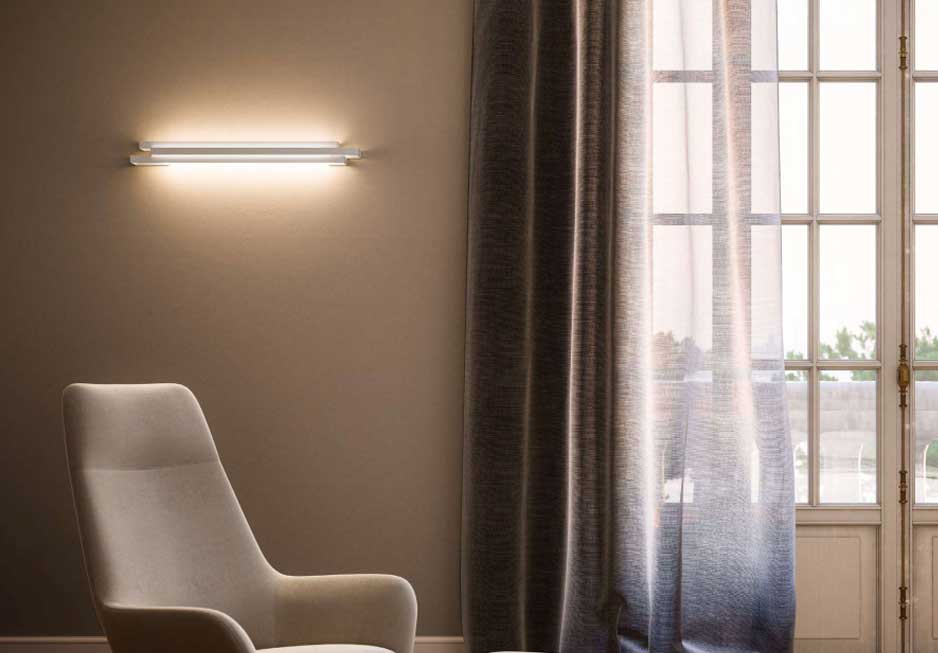 Escape Wall Lighting, Powder Coated Aluminium, 3 Sizes, Colour Options Available 2 Escape Wall Lighting, Powder Coated Aluminium, 3 Sizes, Colour Options Available - Image 2