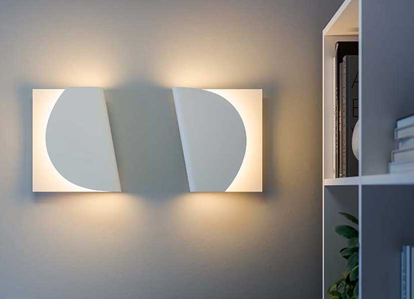 Wall Lighting with a Rotating Structure, Powder Coated Aluminium, 4 Finishes. 3 Wall Lighting with a Rotating Structure, Powder Coated Aluminium, 4 Finishes. - Image 3