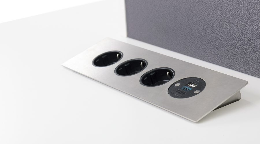 PODIUM Power Modules Low profile aluminium finish, in 2 and 4 socket versions. 4 PODIUM Power Modules Low profile aluminium finish, in 2 and 4 socket versions. - Image 4