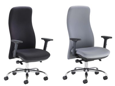 POSTURE TC High Back Ergonomic Chair, Synchro Mechanism & Chrome Base