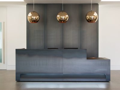 BLOK Modular Reception Unit with LED lighting, left or right handed configuration