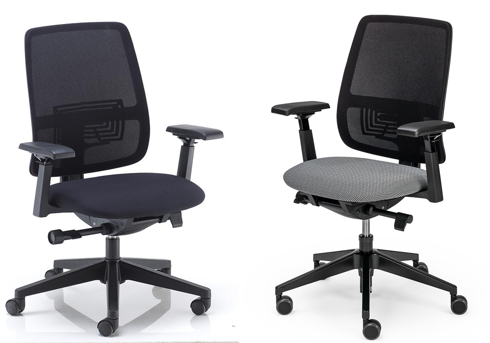 LIVELY Ergonomic Chair, Adjustable arm rests & lumber support synchro mechanism 1 LIVELY Ergonomic Chair, Adjustable arm rests & lumber support synchro mechanism