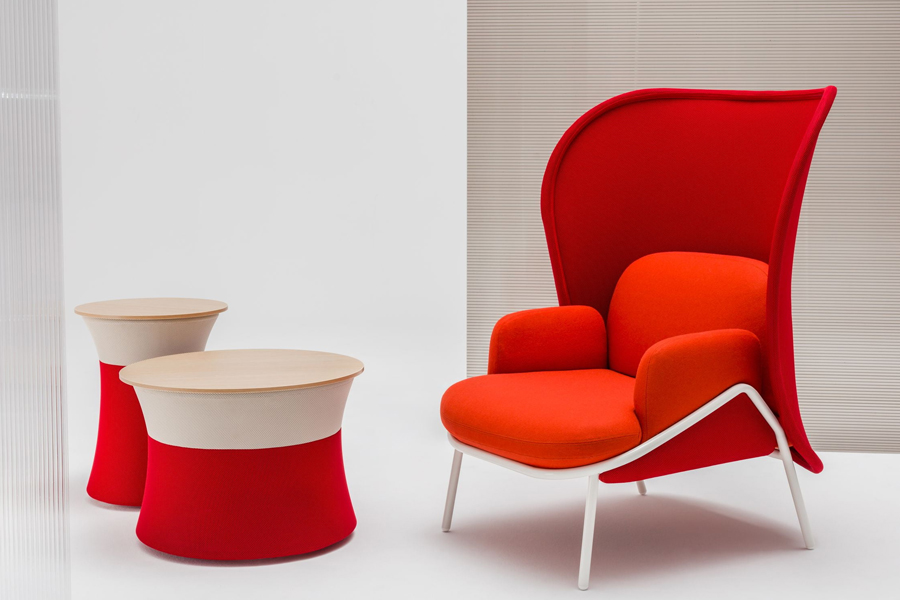 MESH Armchairs & Sofas with an acoustic shield, metal frame and moulded foam cushions 7 MESH Armchairs & Sofas with an acoustic shield, metal frame and moulded foam cushions - Image 7