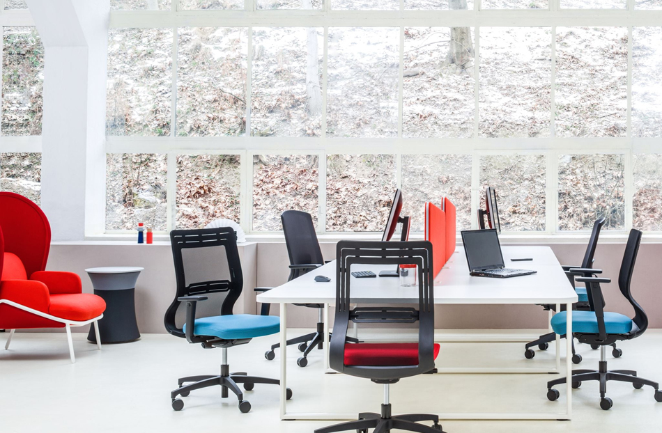 TANYA Operator chair, adjustable arms, auto synchro mechanism & lumbar support 2 TANYA Operator chair, adjustable arms, auto synchro mechanism & lumbar support - Image 2