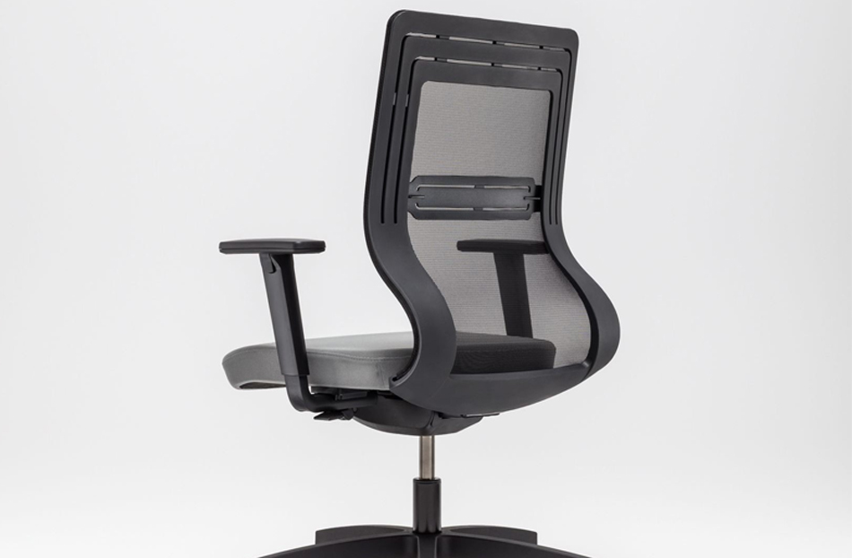 TANYA Operator chair, adjustable arms, auto synchro mechanism & lumbar support 4 TANYA Operator chair, adjustable arms, auto synchro mechanism & lumbar support - Image 4