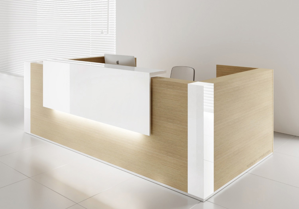 TERA Modular Reception Unit with LED Lighting 2 TERA Modular Reception Unit with LED Lighting - Image 2