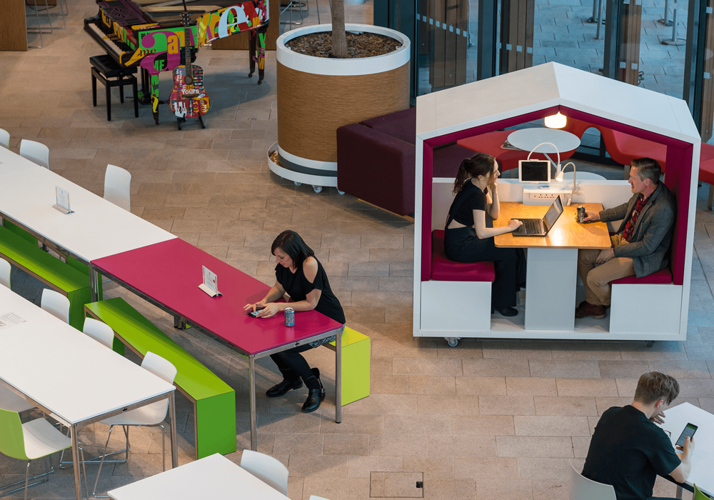 Nook Mobile Modular Acoustic Pods, 90cm or 120cm, for 2 or 4 Person Meetings. 3 Nook Mobile Modular Acoustic Pods, 90cm or 120cm, for 2 or 4 Person Meetings. - Image 3