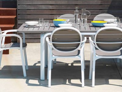 Palma Polypropylene Lightweight Stackable Chair, Non Slip Feet, Recyclable.