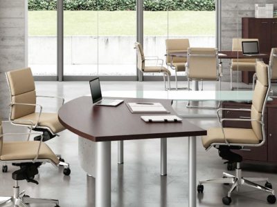 Dekora Soft High Back Ergonomic Executive Armchair, Polished Aluminium Base