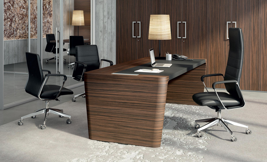 Directa High Back Ergonomic Executive Armchair with Headrest, Aluminium Base 2 Directa High Back Ergonomic Executive Armchair with Headrest, Aluminium Base - Image 2