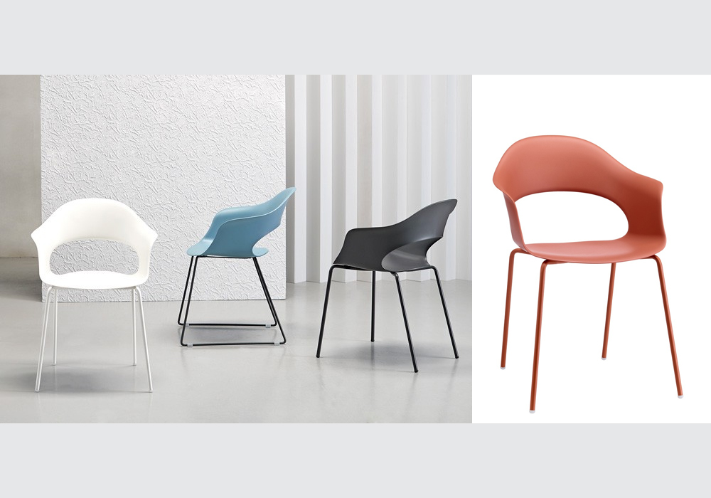 Lady B Techno polymer Stackable 4 High Armchair, Various Colours, Recyclable. 2 Lady B Techno polymer Stackable 4 High Armchair, Various Colours, Recyclable. - Image 2