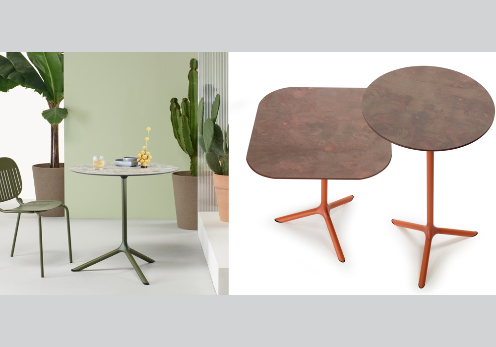 Tripe 3 Spoke Support Flexible Table, Aluminium Base, Multiple Options Available 5 Tripe 3 Spoke Support Flexible Table, Aluminium Base, Multiple Options Available - Image 5