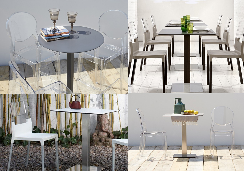 Tiffany Italian Designed Table, Steel Column Base With Top & 3 Height Options. 3 Tiffany Italian Designed Table, Steel Column Base With Top & 3 Height Options. - Image 3