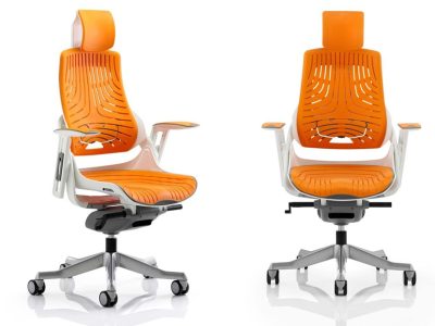 Zure High Back Orthopaedic Designed Chair Synchronised Glide & Anti-Tilt System.